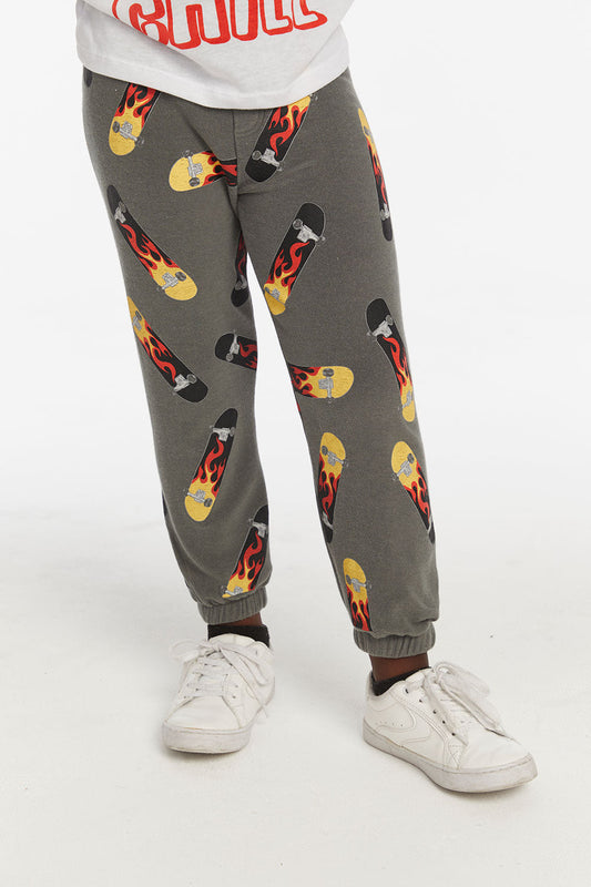 Skater Flame Joggers