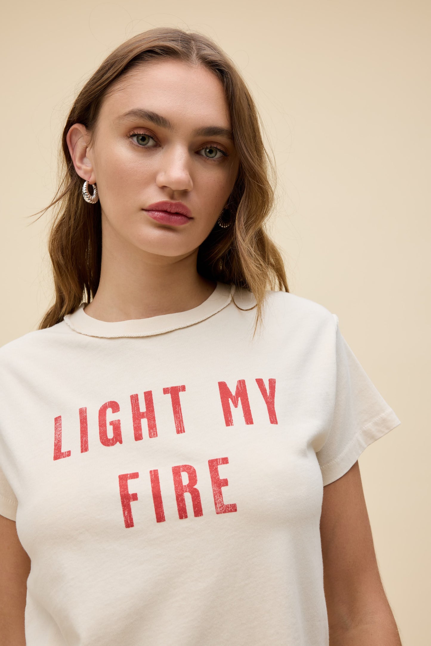 The Doors Light My Fire Reverse Girl Friend Tee