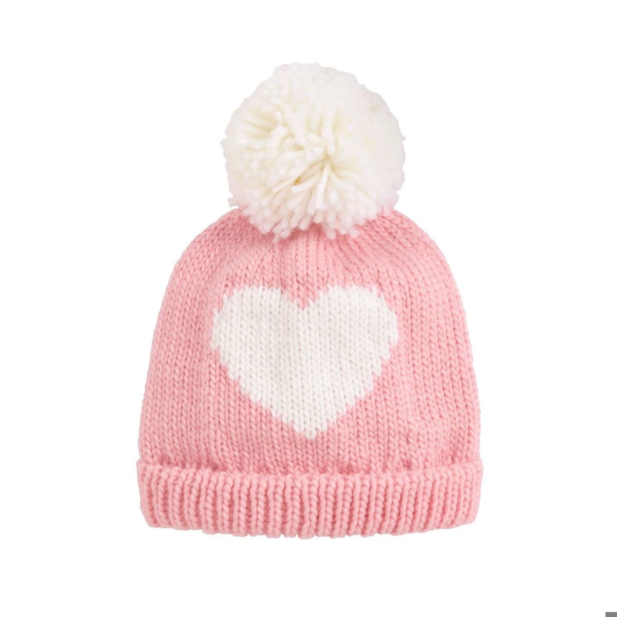 Heart Girl Chunky Knit Hat