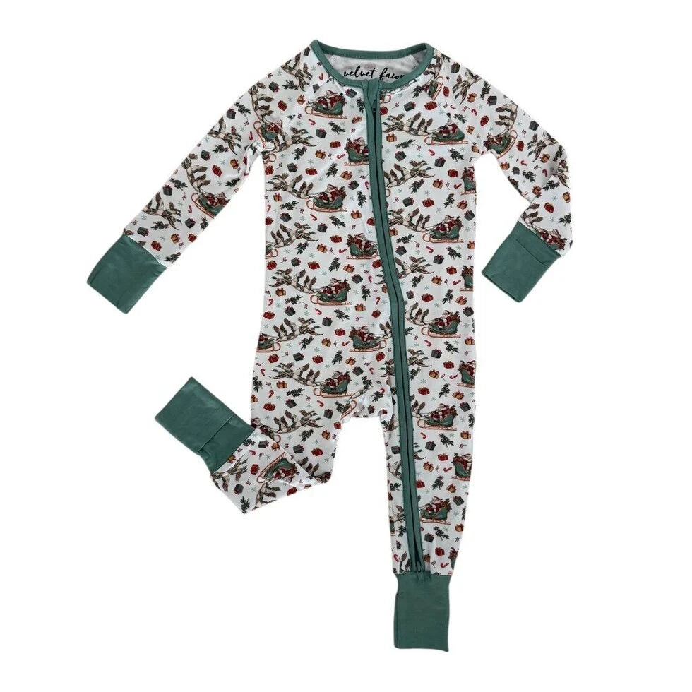 Mallards & Mistletoe Convertible Footie