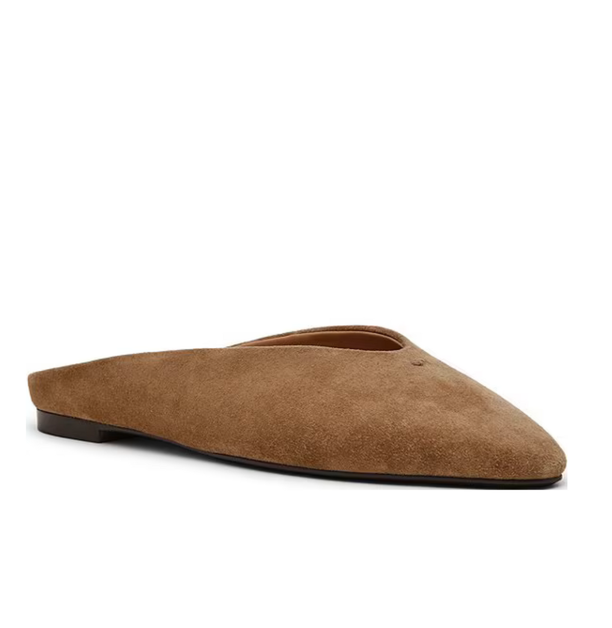 Sherman Brown Suede Mule