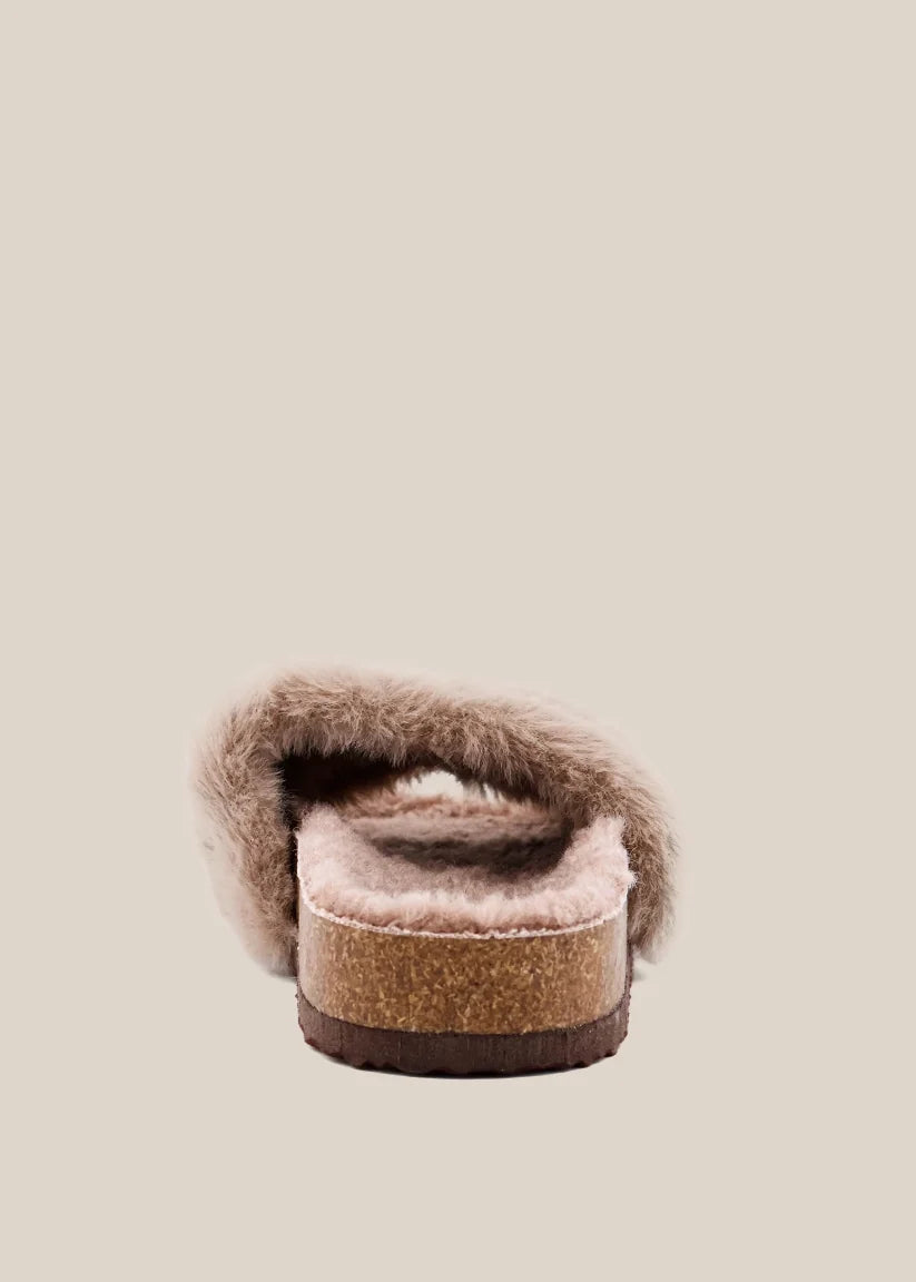 Chloe Mini Taupe Slipper