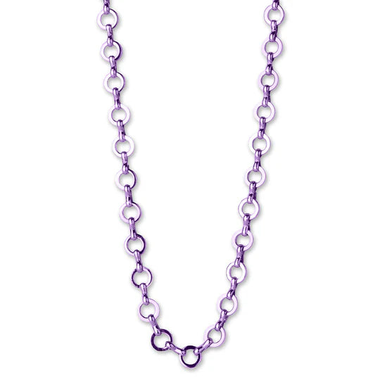 Purple Chain Necklace