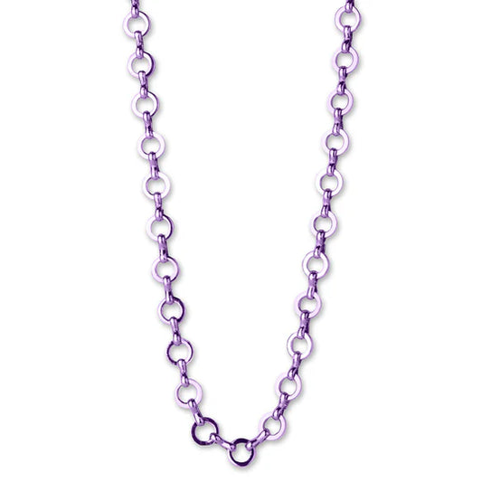 Purple Chain Necklace