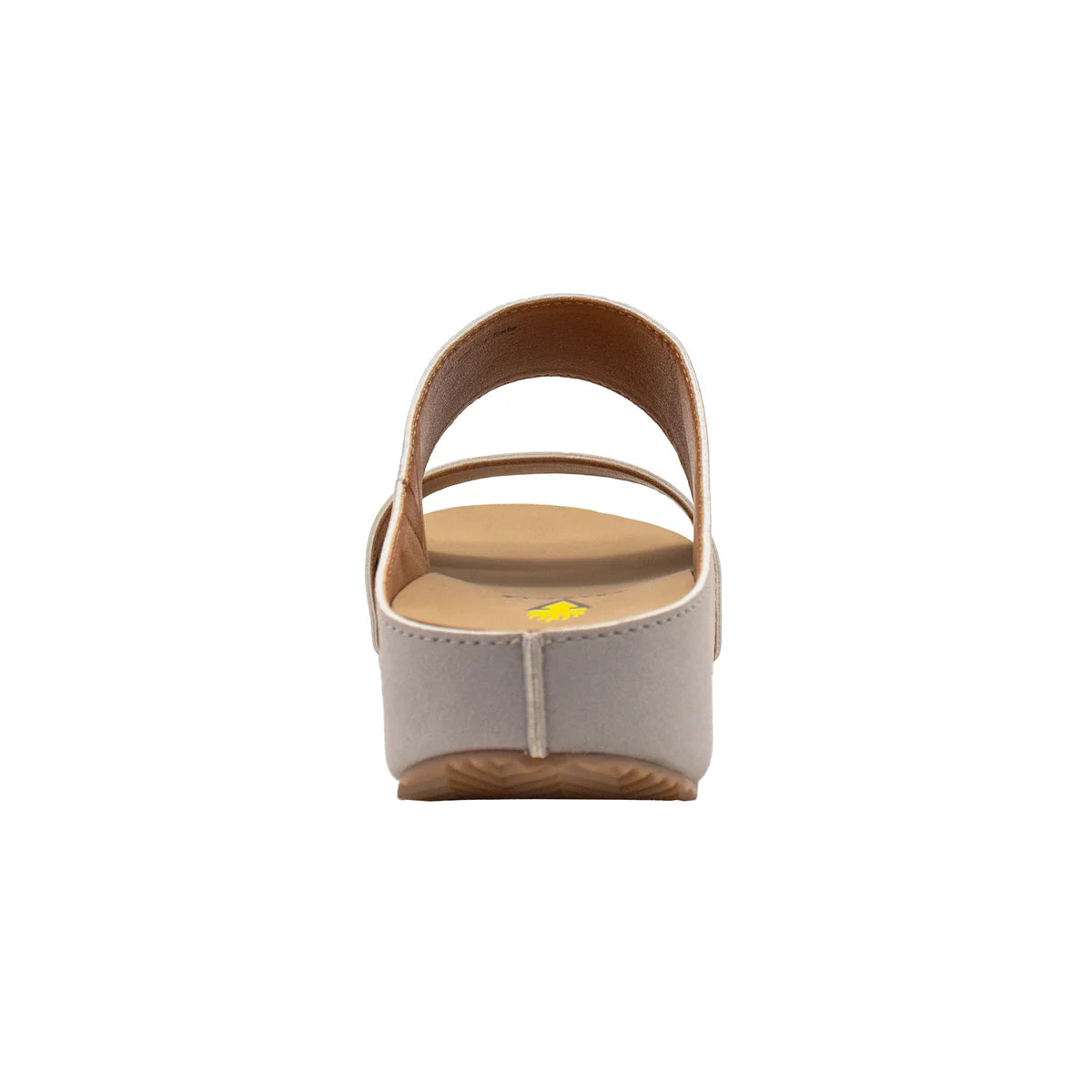 Campfire Faux Leather Sandal - Gray
