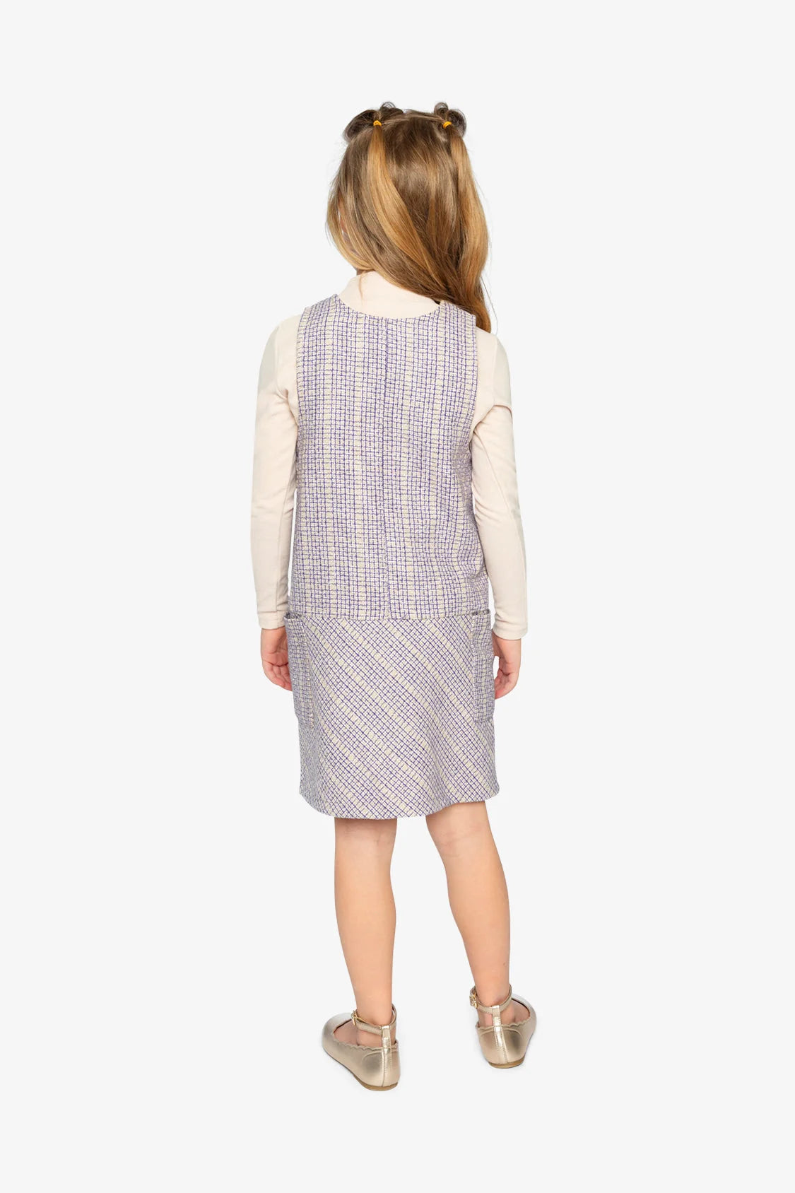 Jumper-Purple Checkered