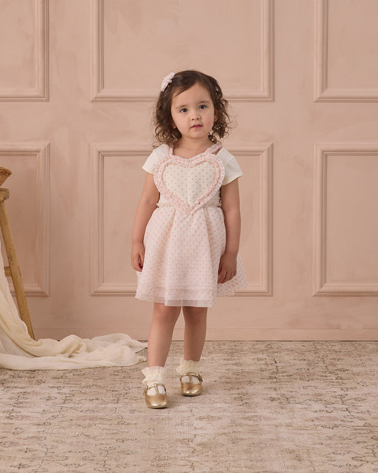 Ivory Dot Coraline Dress