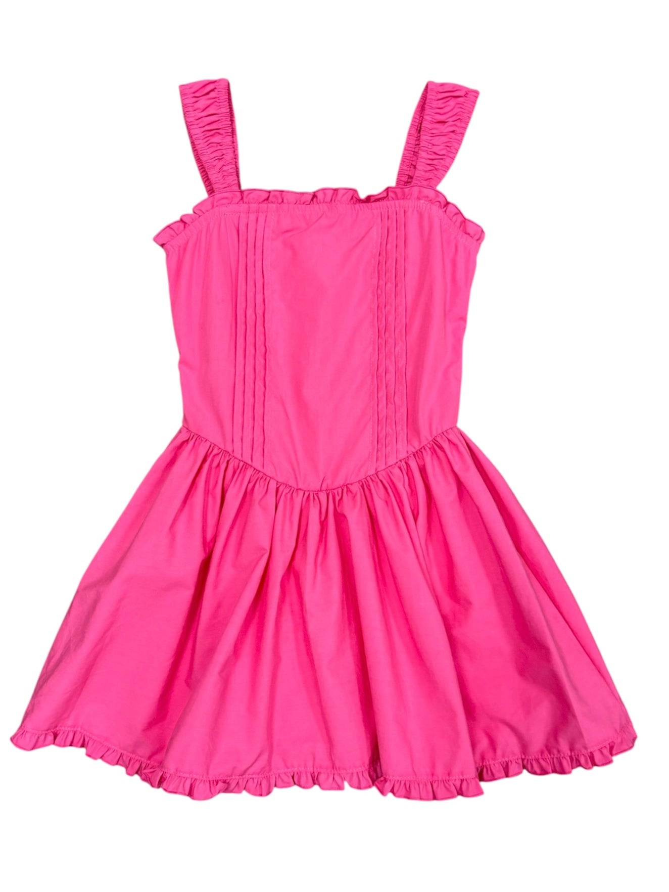 Pink Poplin Dress