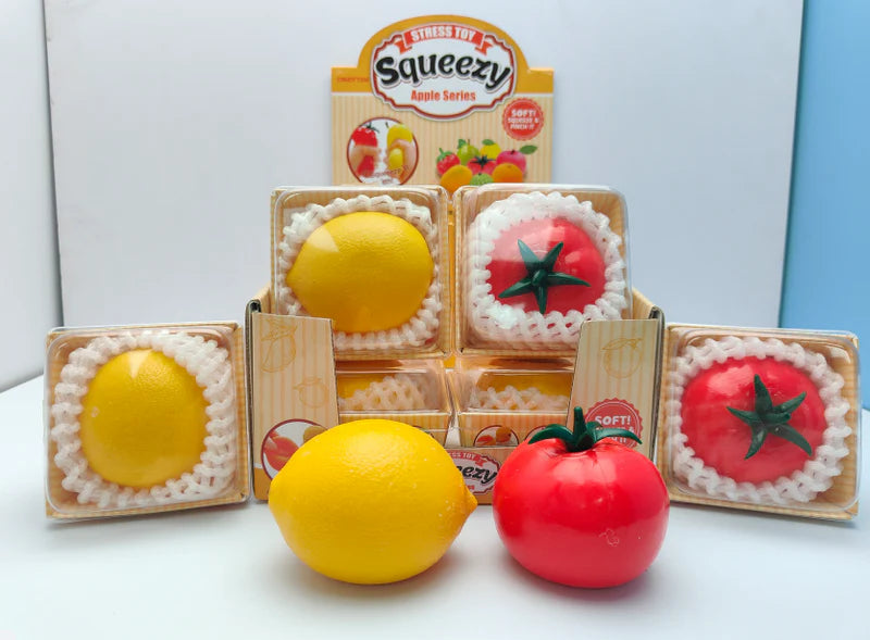 Apples, Lemons, Oranges Sqeezy Toy
