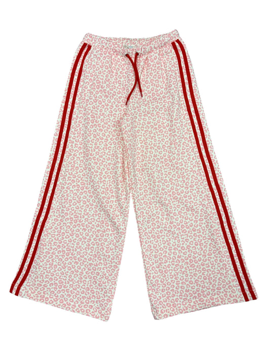 Animal Print Wide Leg Pants