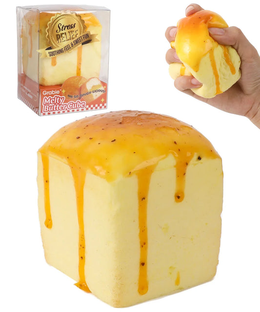Melty Butter Cube Squishy