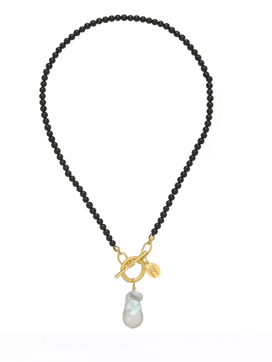 Katie Necklace in Black Onyx