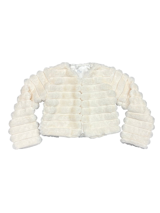 Off White Lined Fur Jacket