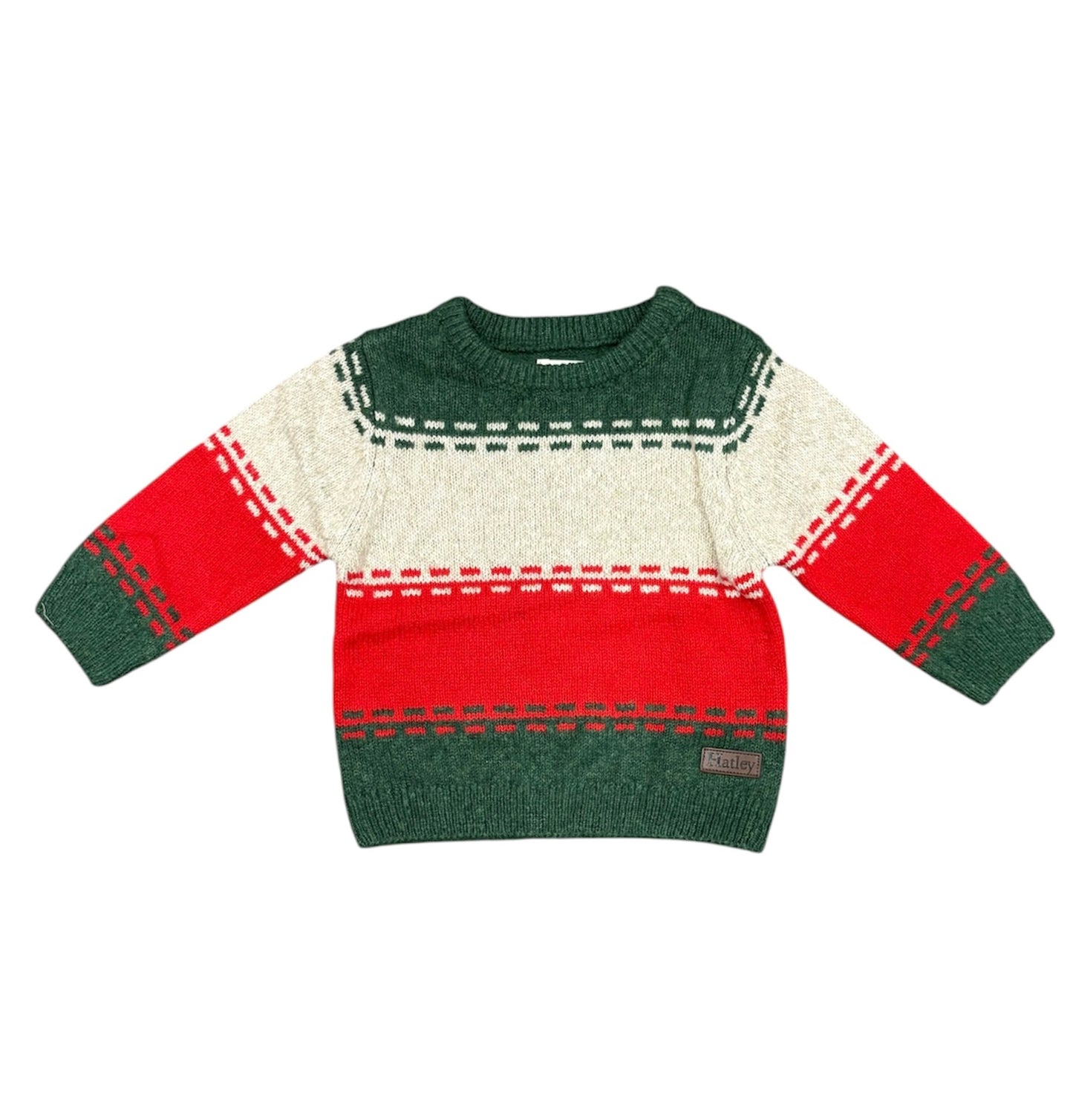 Holiday Combo Crew Neck Sweater