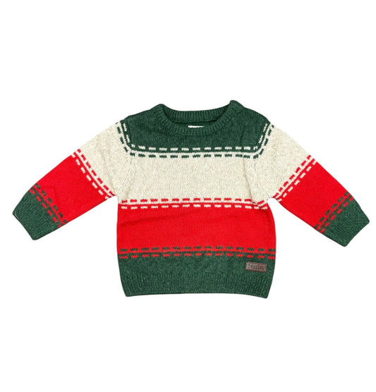 Holiday Combo Crew Neck Sweater