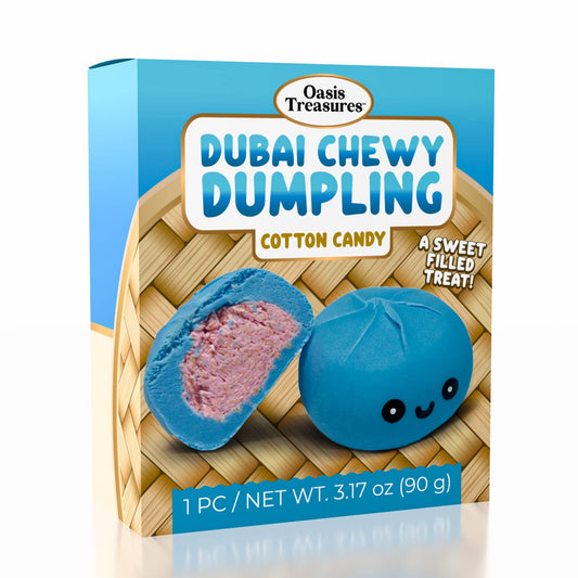 Dubai Dumpling Cotton Candy Flavor Korean Chewy Cookie