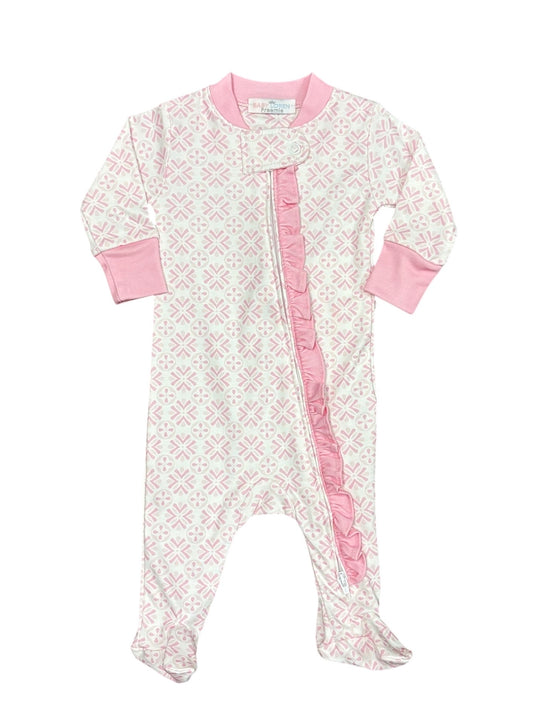 Hazel Zipper Footie