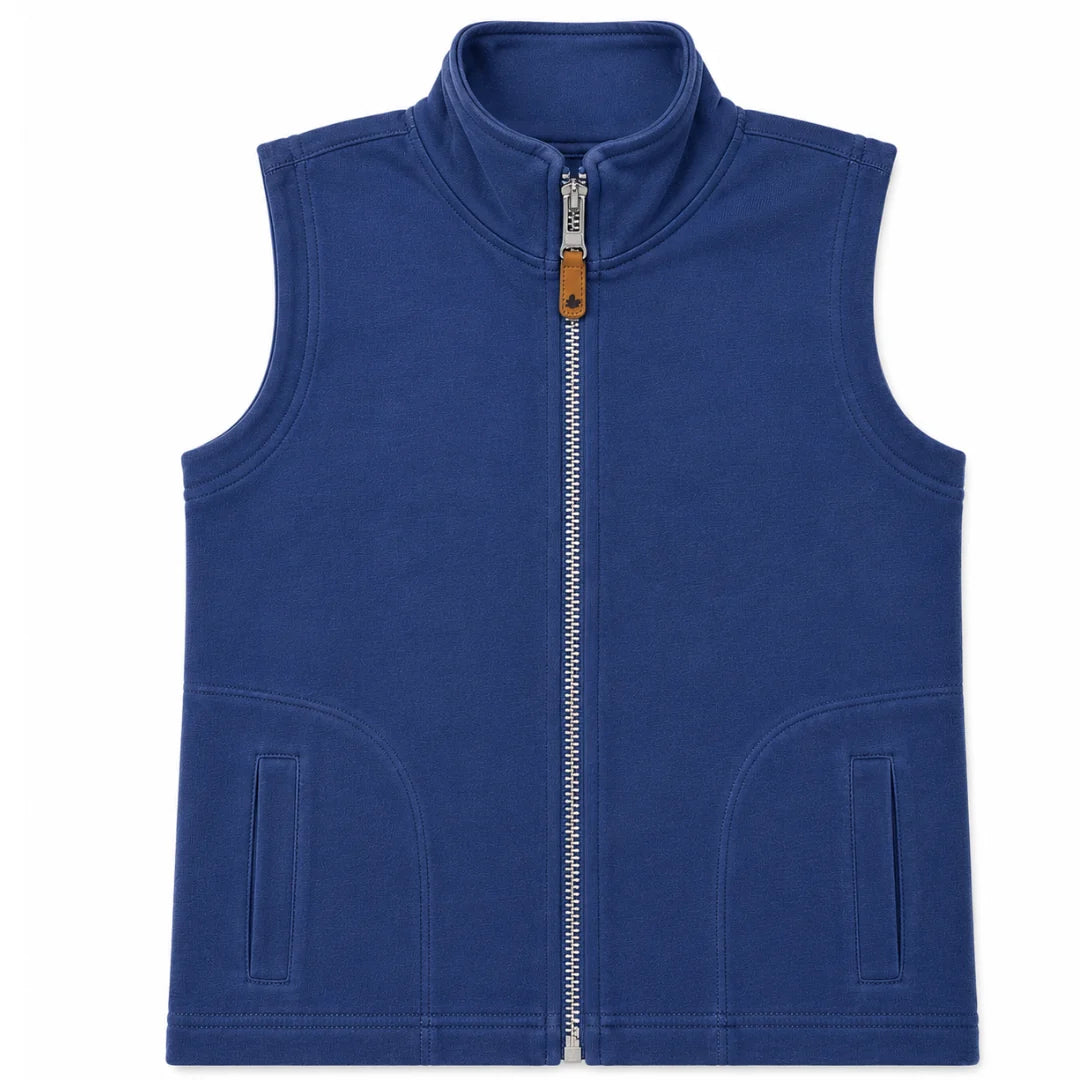 Navy Knit Vest