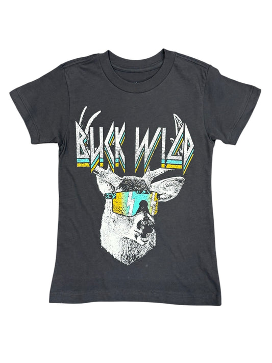 Buck Wild Graphic Tee Vint