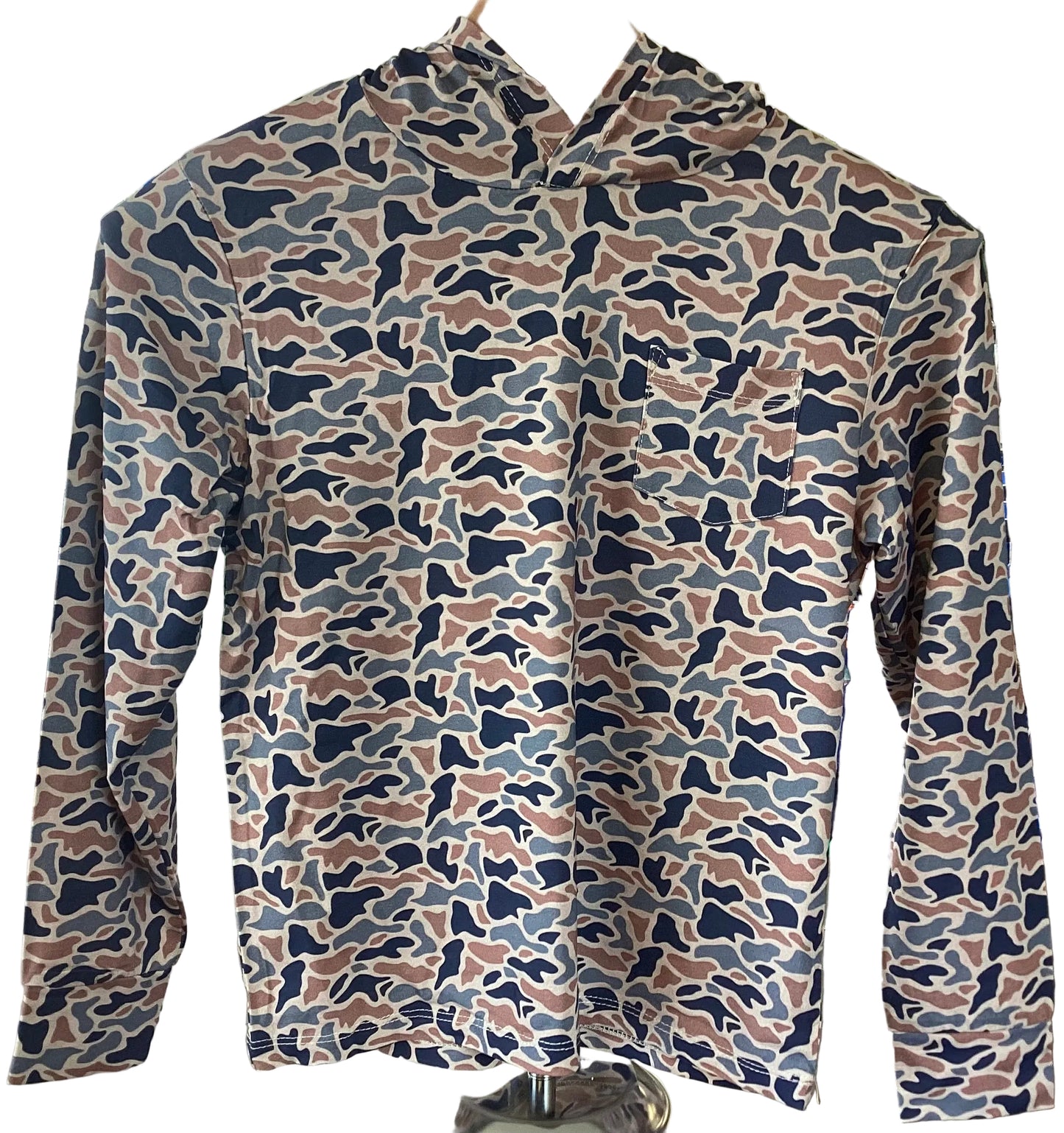 River Camo Lightweight Hoodie