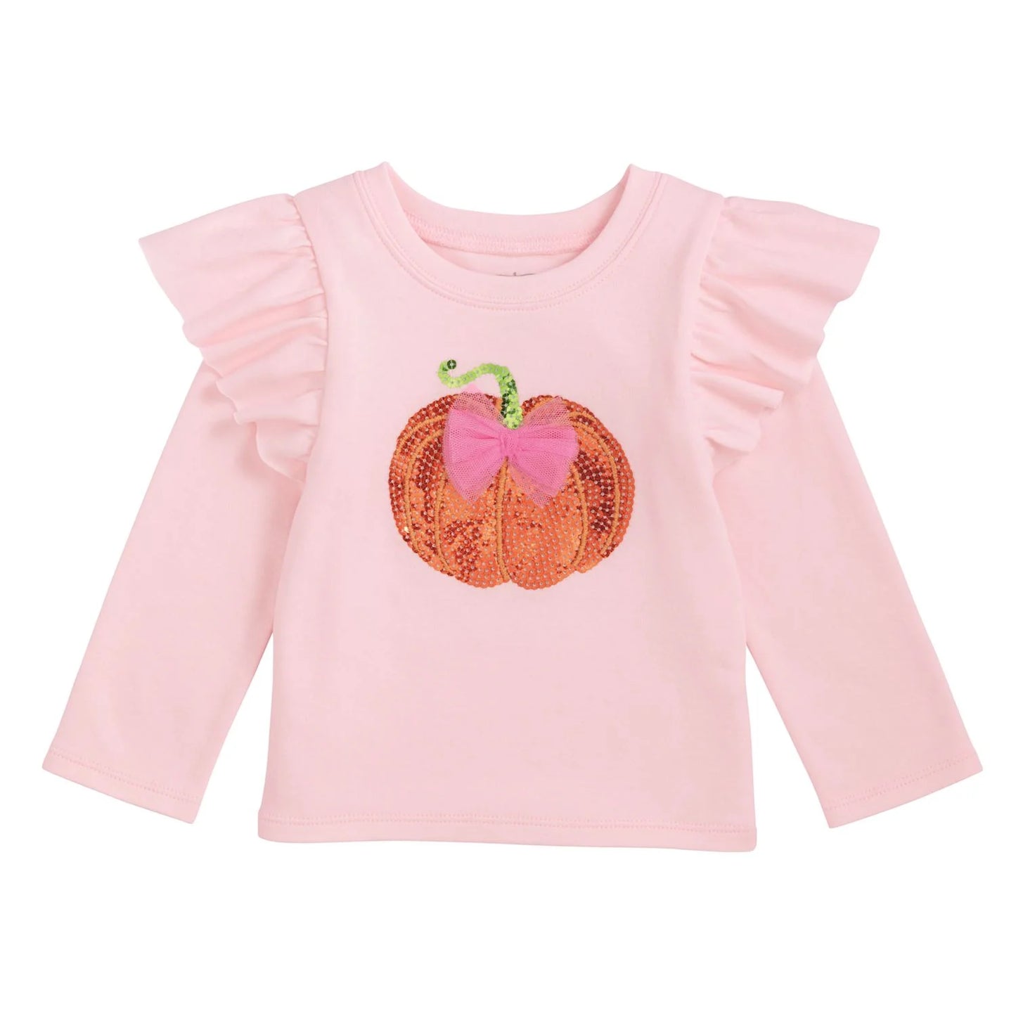 Pink Sparkle Pumpkin Tee