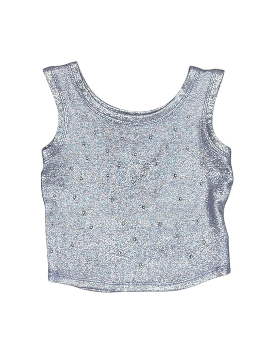 Metallic Stud Purple Tank