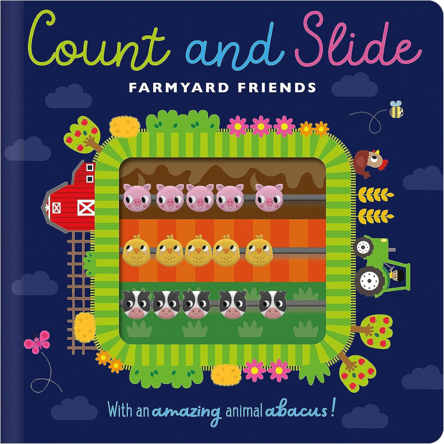 Count And Slide Farmyard Friends