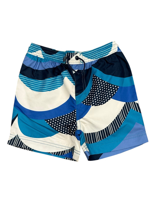 Scallop Waves Swim Trunks