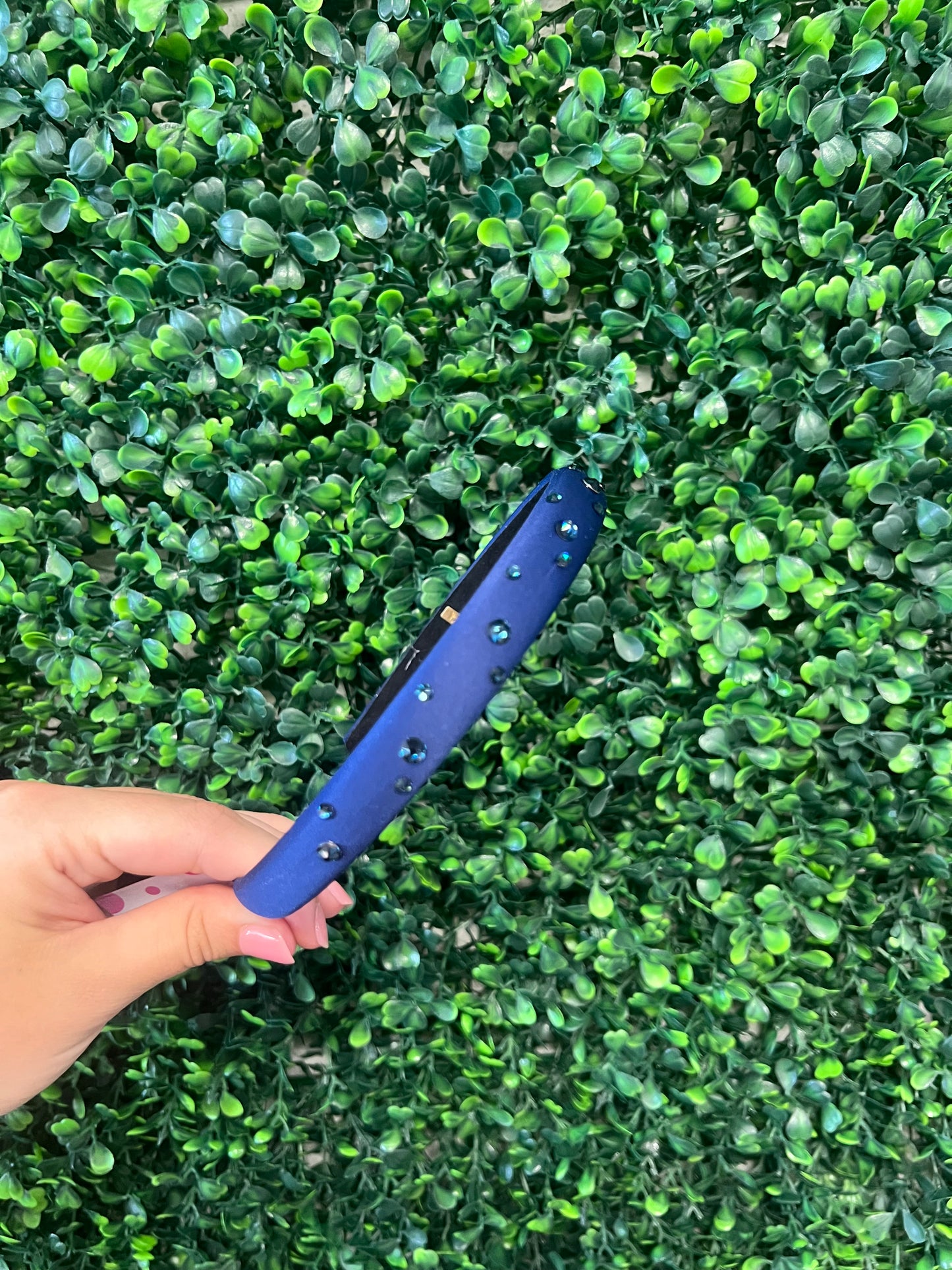 Satin Rhinestone Headbands