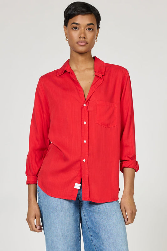 Galina Collar Tencel Shirt - Salsa