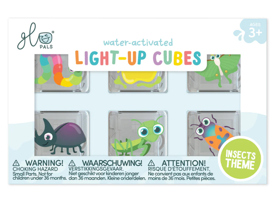 Insects Light-Up Cubes 6-Pack