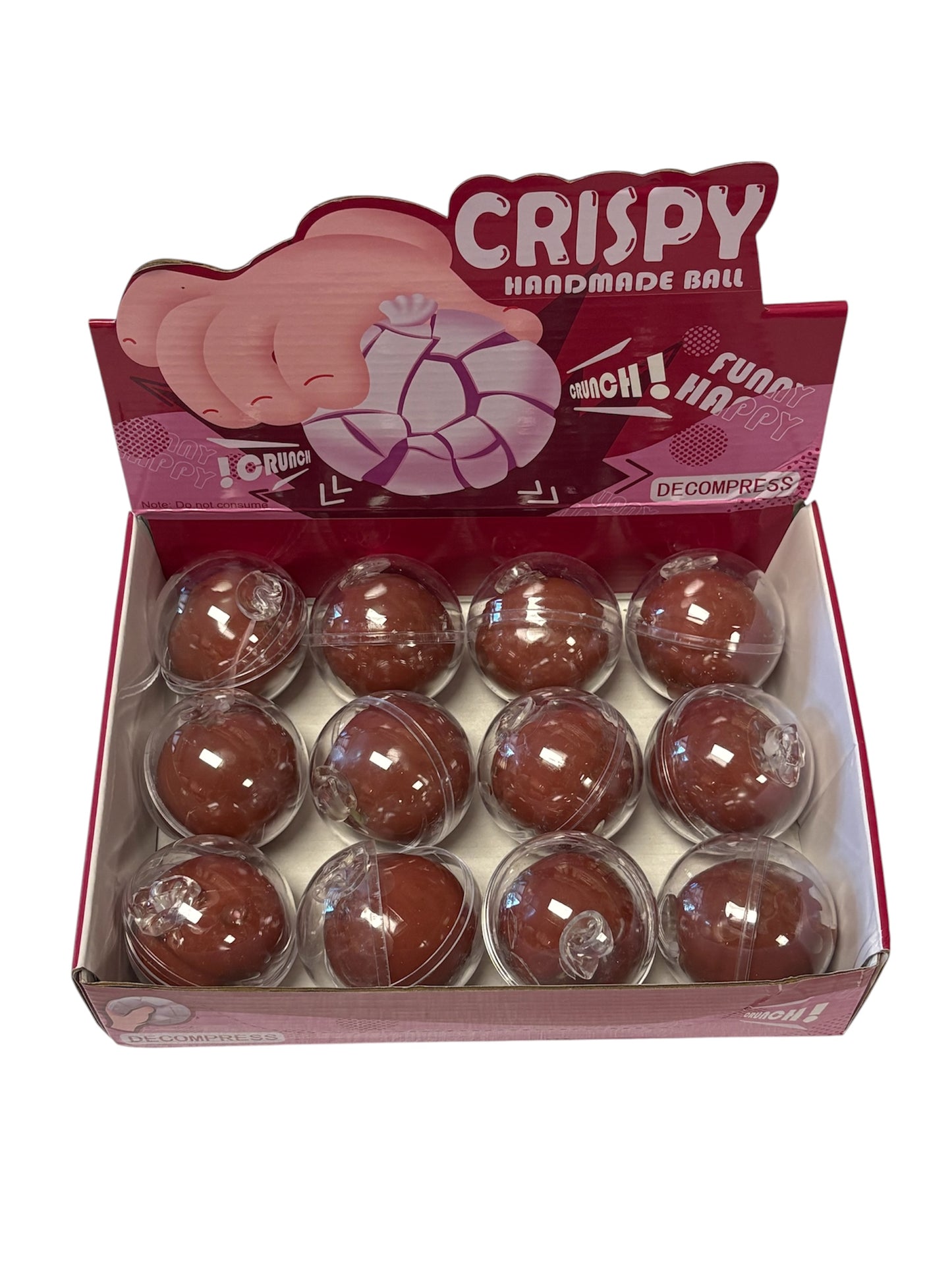 Crispy Wax Covered Handmade Ball Squishy