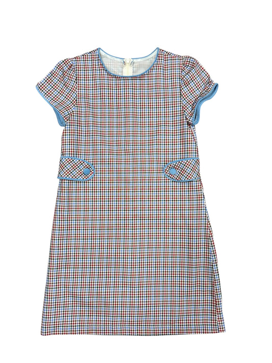 Autumn Plaid A Line Dress