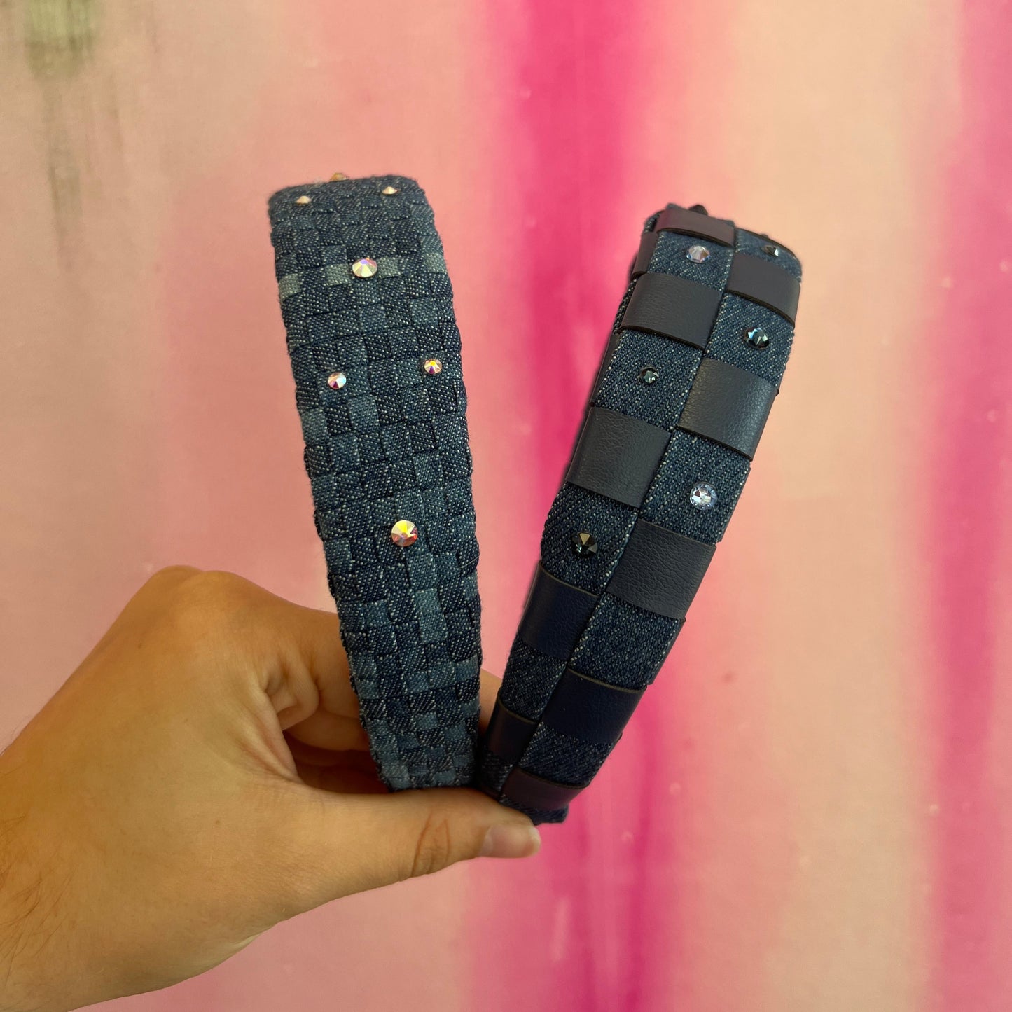 Denim Woven Headbands