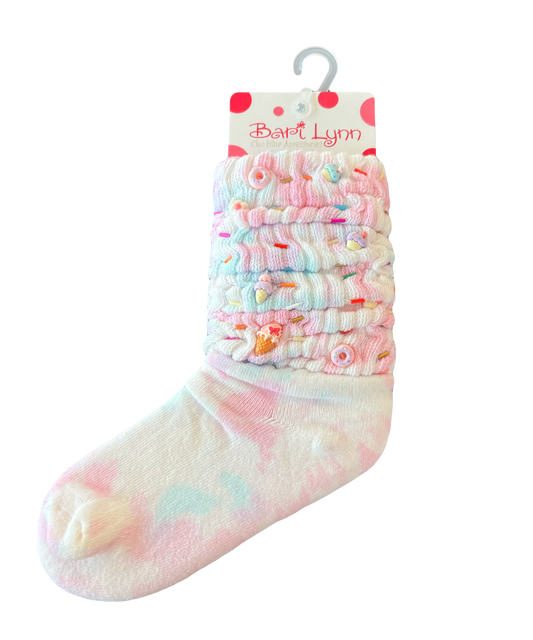 Sweet Charm Scrunchy Socks