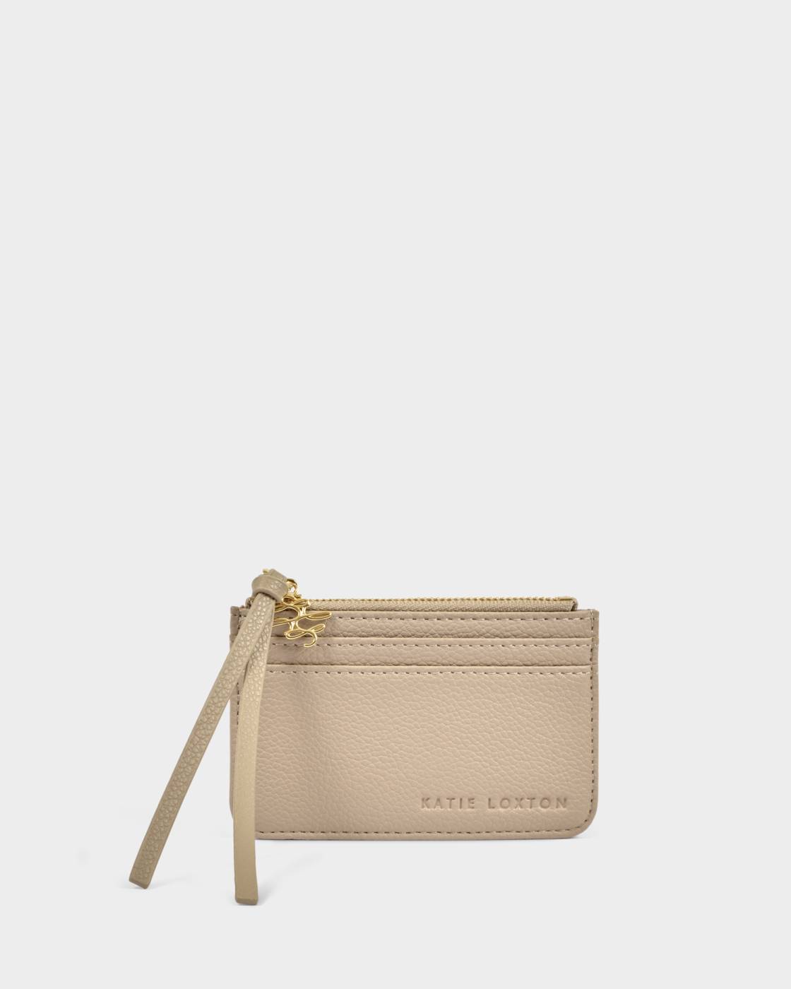 Gift Boxed Coin & Card Holder - Taupe