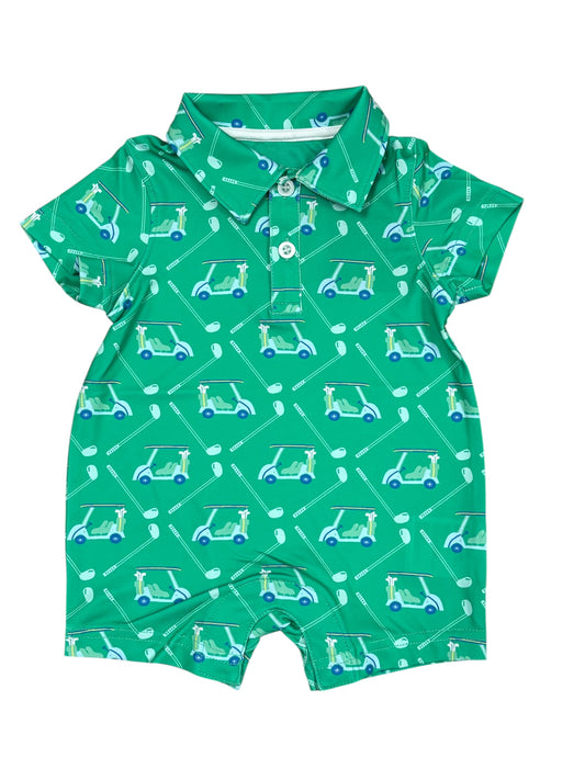 Course Cruiser Performance Polo Romper