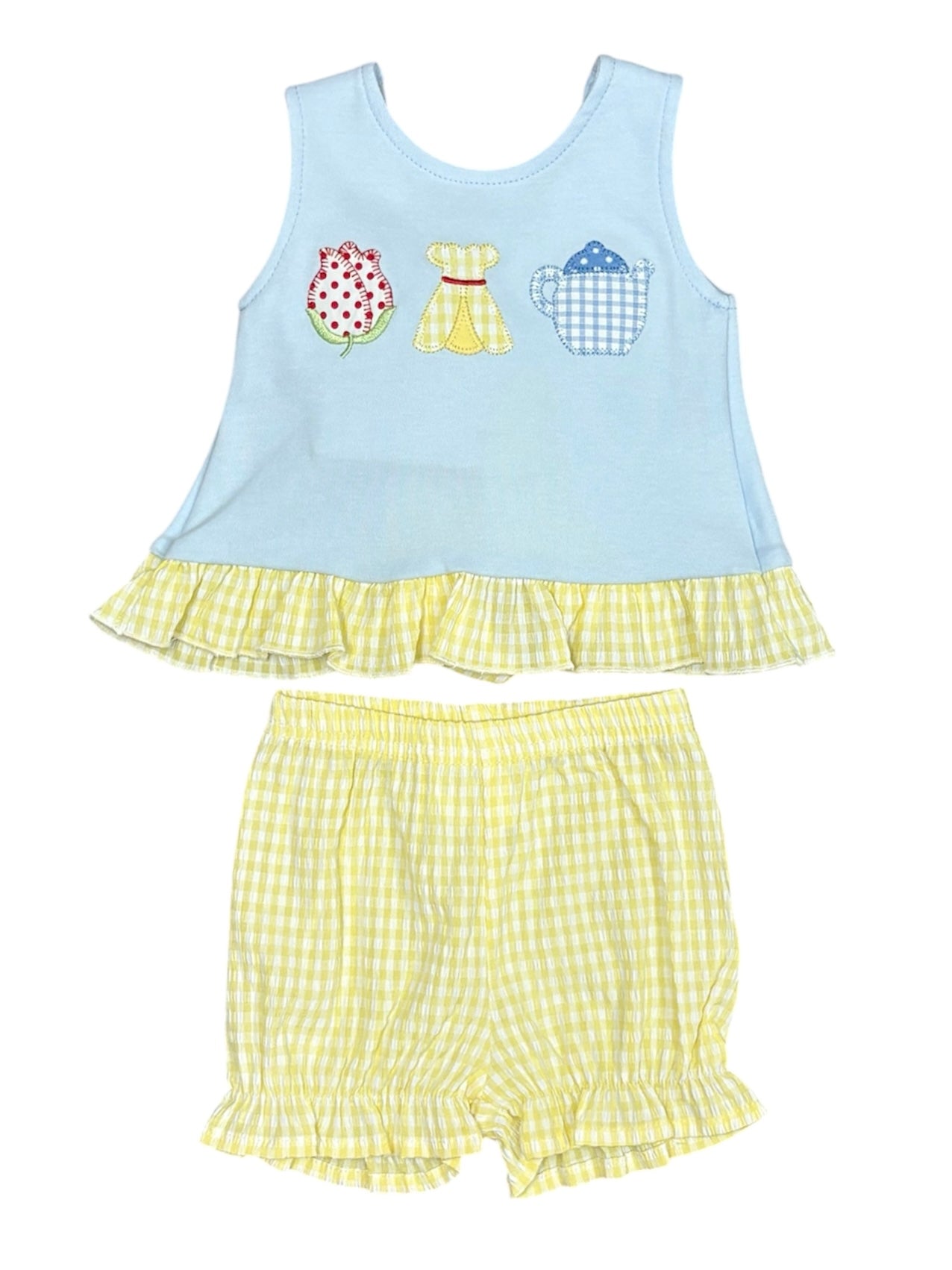 Beautiful Princess Tie Bloomer Set