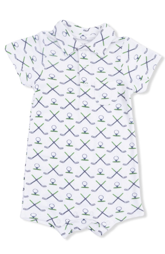 Simple Golf Polo Shortie