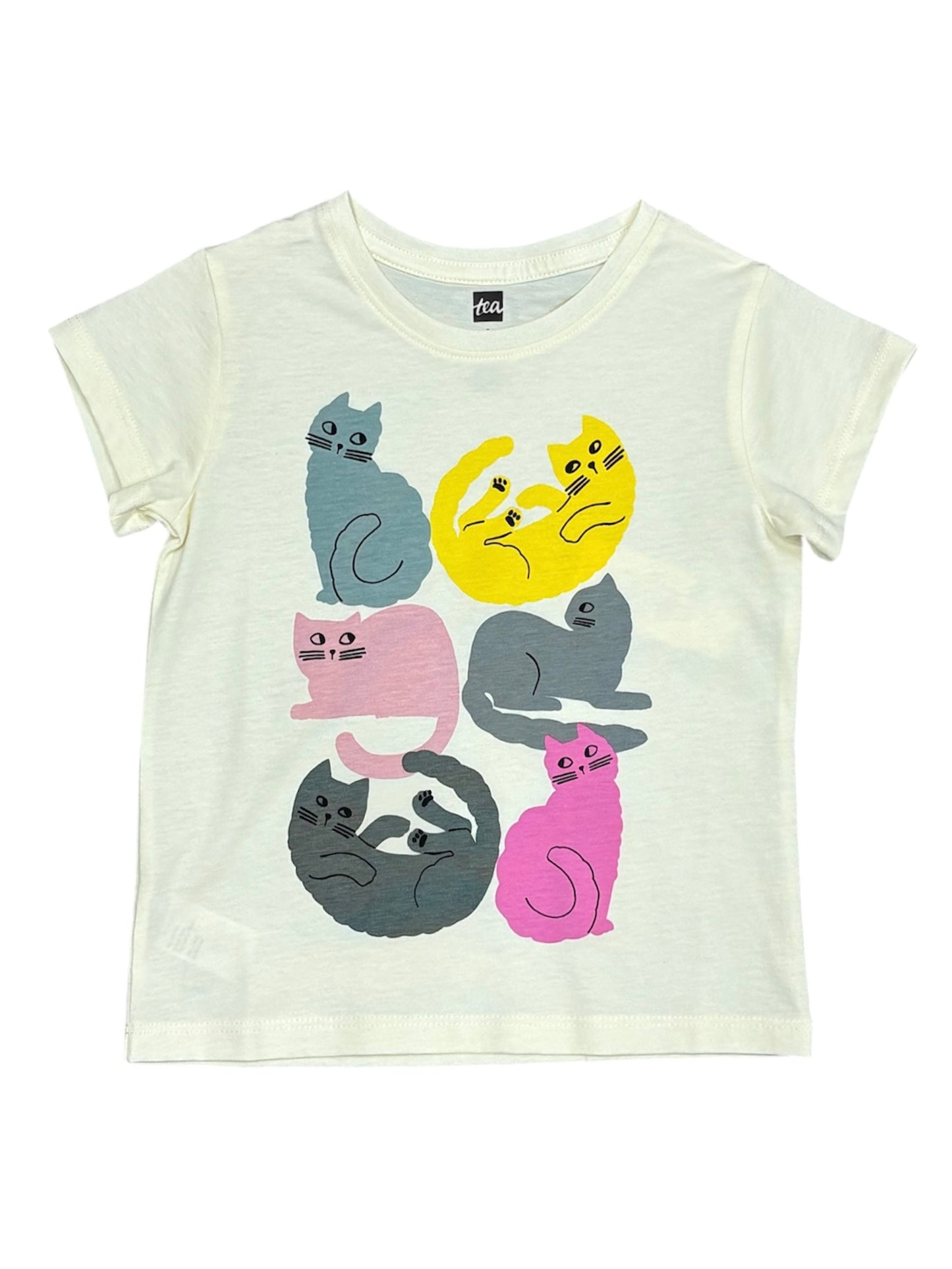 Colorful Cats Graphic Tee