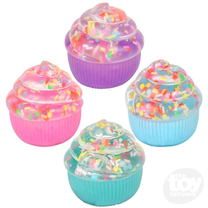 2.5" Squeezy Sugar Cupcake