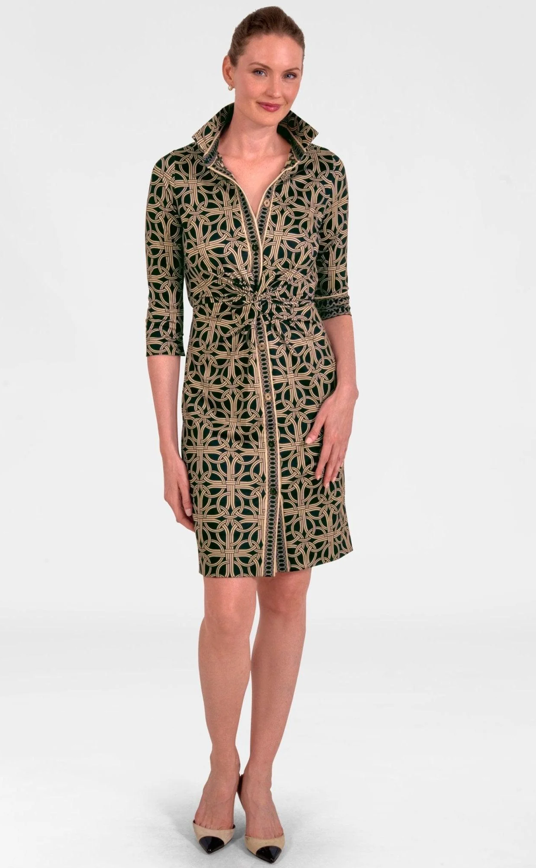 Twist and Shout Dress- Ring Toss