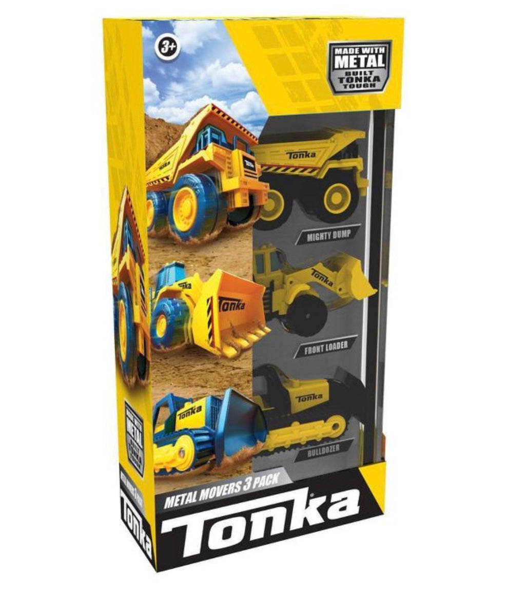 Tonka Metal Movers 3 Pack