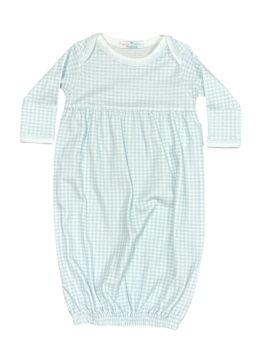 Blue Gingham Gown