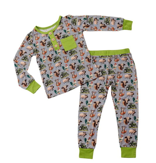 Down On The Farm PJ Set
