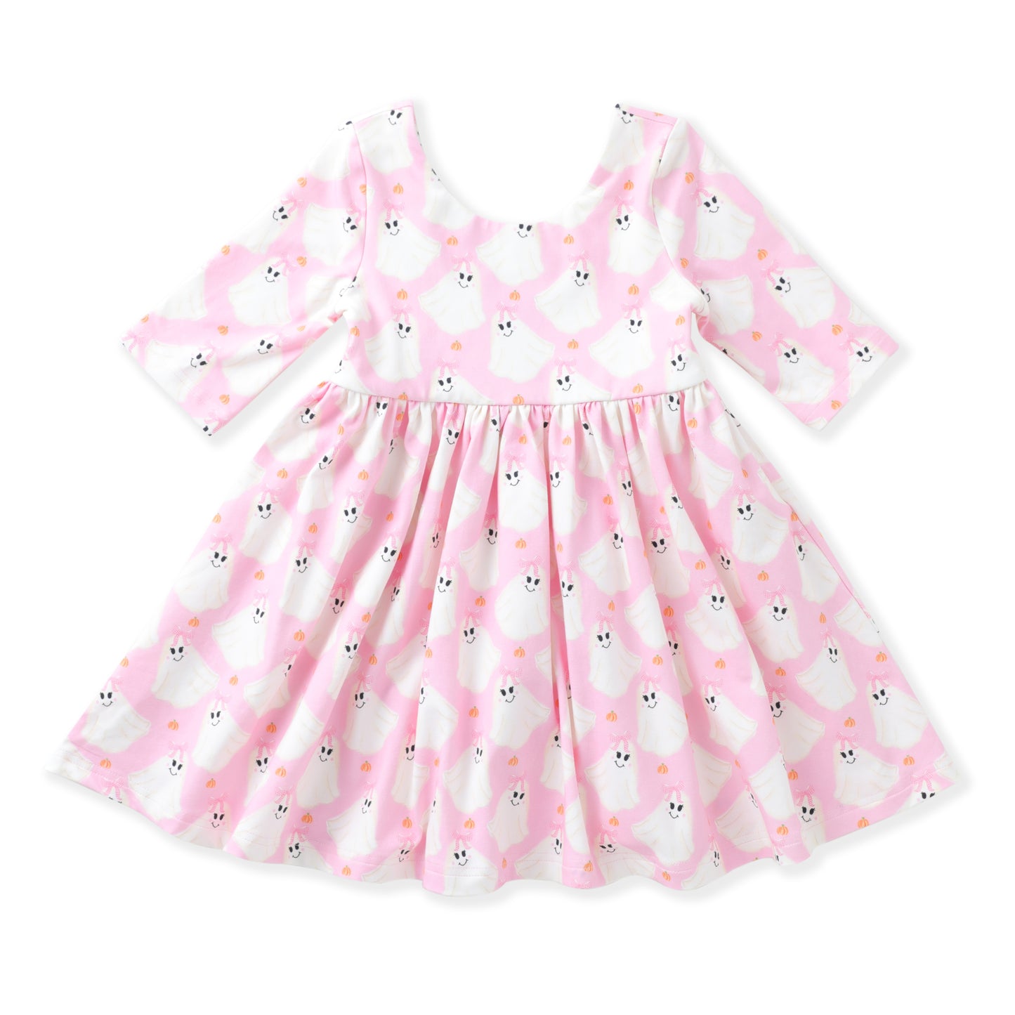 Pink Boo Twirl Dress