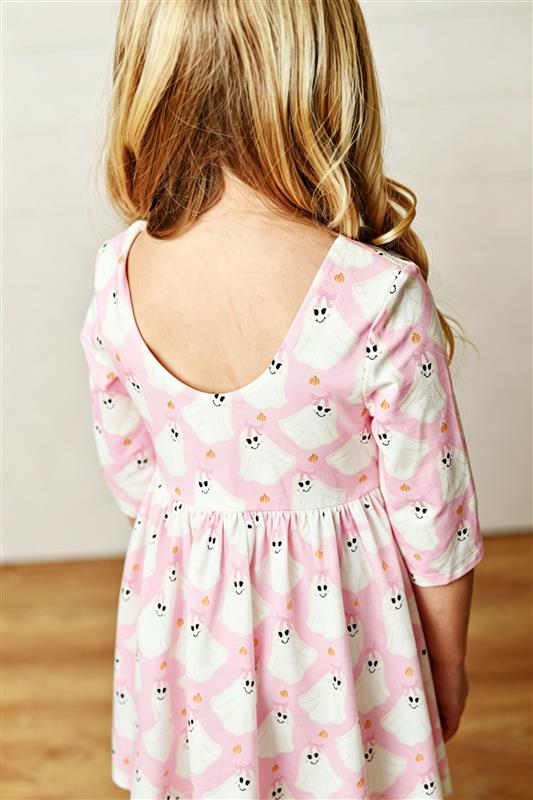 Pink Boo Twirl Dress