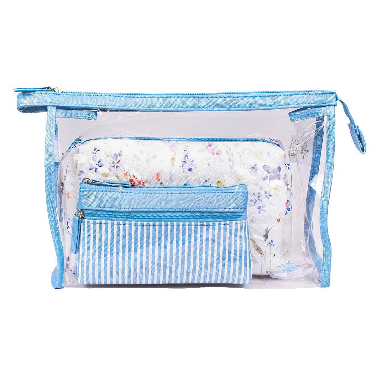 Nora Travel Cosmetic Set Blue