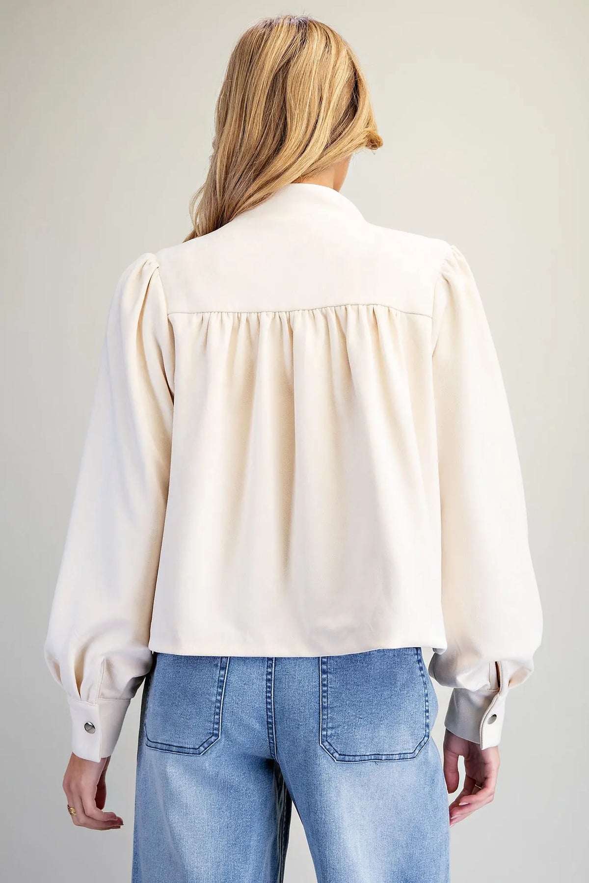 Suede Mock Neck Zip Up Jacket