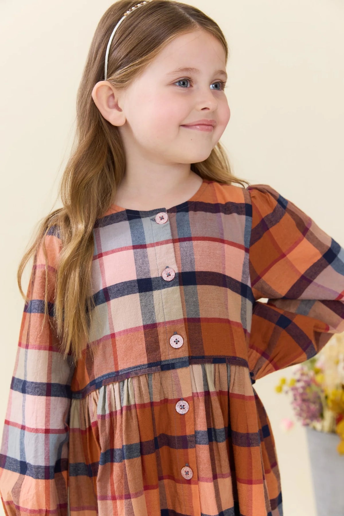 Mae Dress-Hayride Plaid